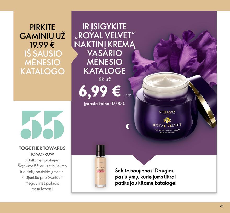 Oriflame katalogas akcijos nuo 
  2022-01-01 iki 
  2022-01-31 | Leidinukas.lt puslapis 27