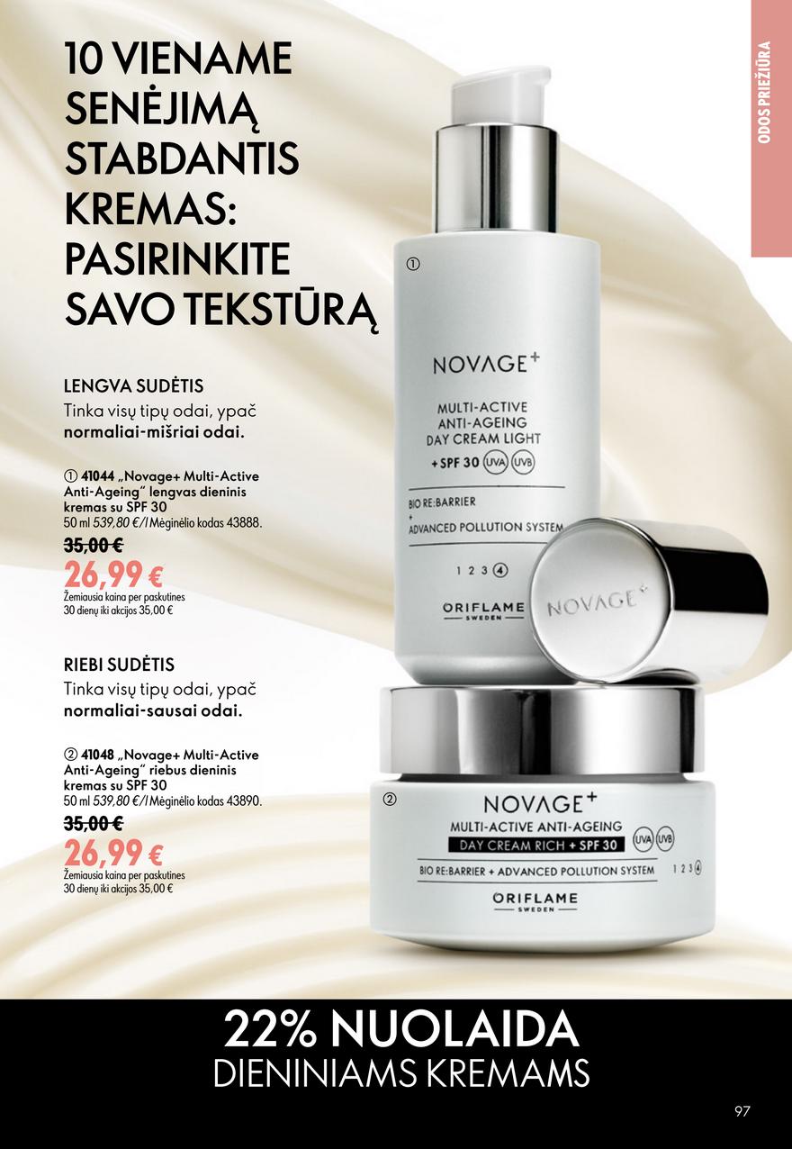 Oriflame katalogas akcijos nuo 
  2026-06-24 iki 
  2026-07-14 | Leidinukas.lt puslapis 97