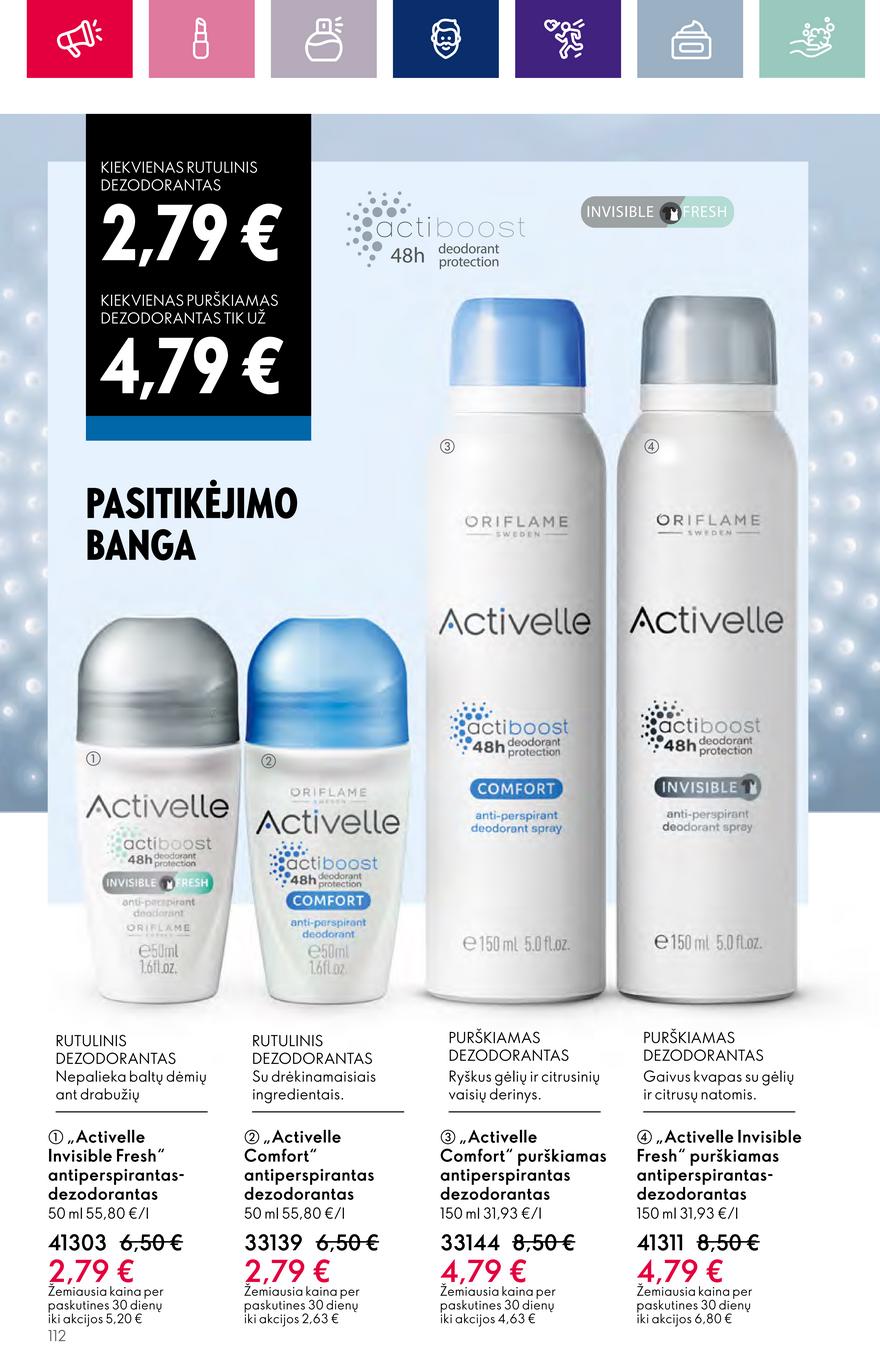 Oriflame katalogas akcijos nuo 
  2023-10-04 iki 
  2023-11-01 | Leidinukas.lt puslapis 112