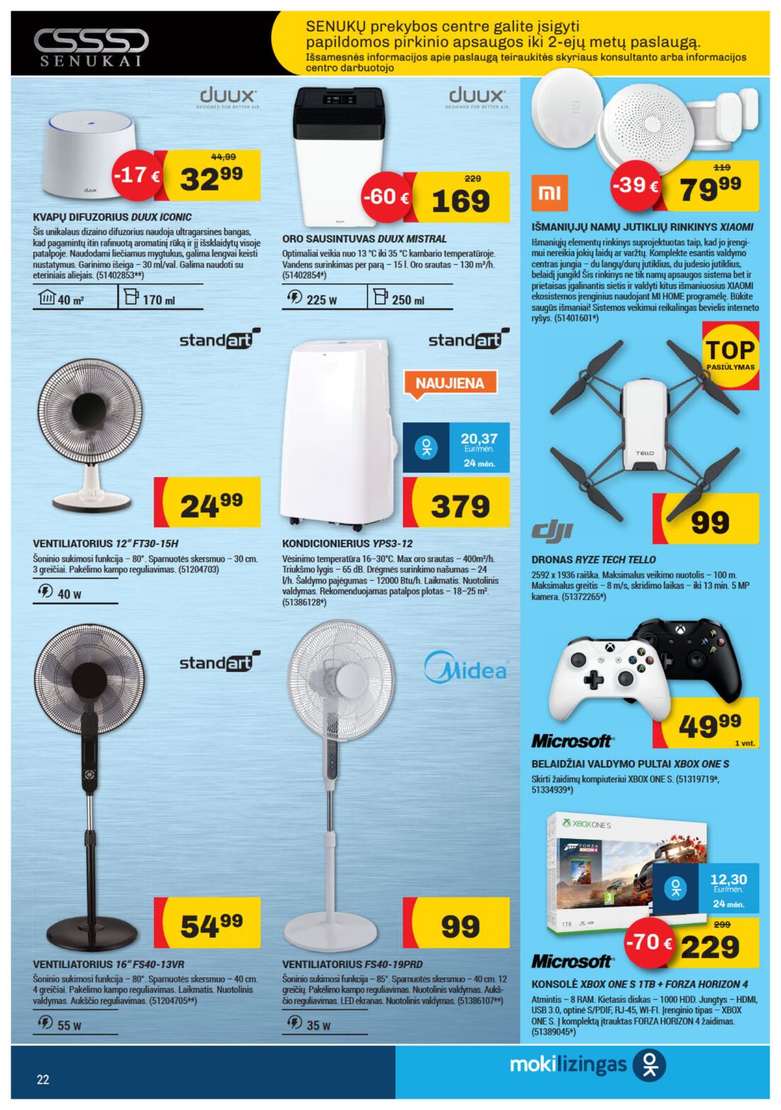 Senukai reklaminis leidinys akcijos nuo 
  2019-06-06 iki 
  2019-07-01 | Leidinukas.lt puslapis 22