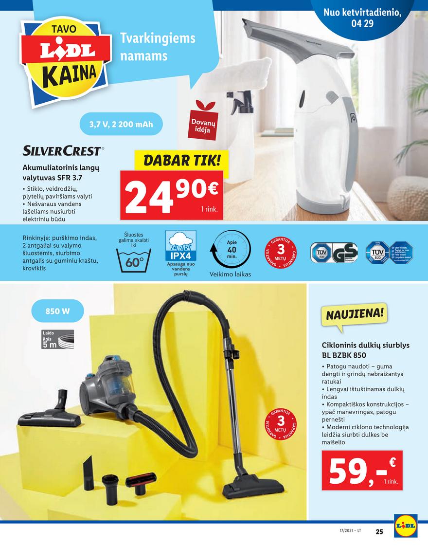 Ldil ne maisto prekių pasiūlymai akcijos nuo 
  2021-04-26 iki 
  2021-05-02 | Leidinukas.lt puslapis 25
