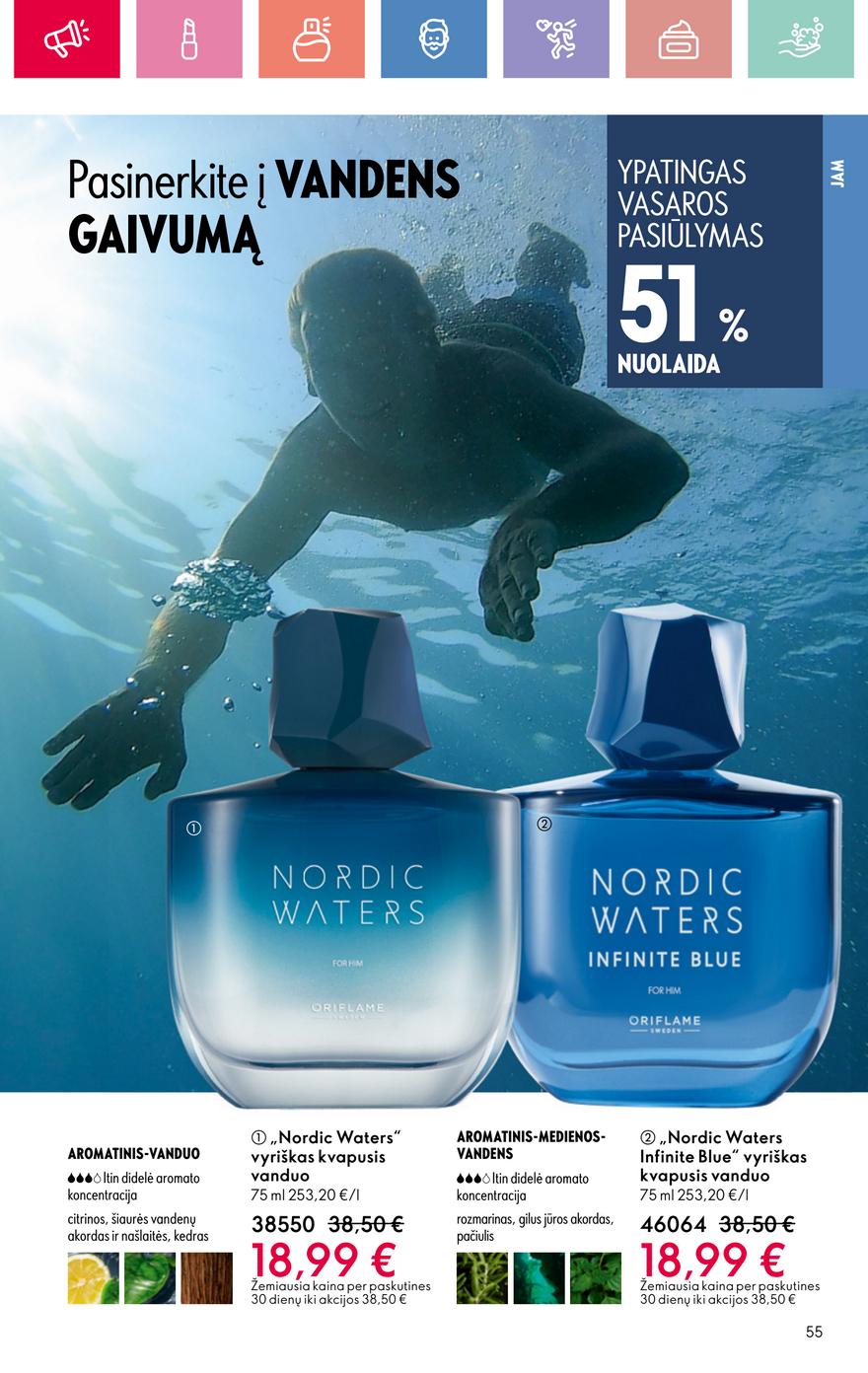 Oriflame katalogas akcijos nuo 
  2025-06-22 iki 
  2025-07-12 | Leidinukas.lt puslapis 55