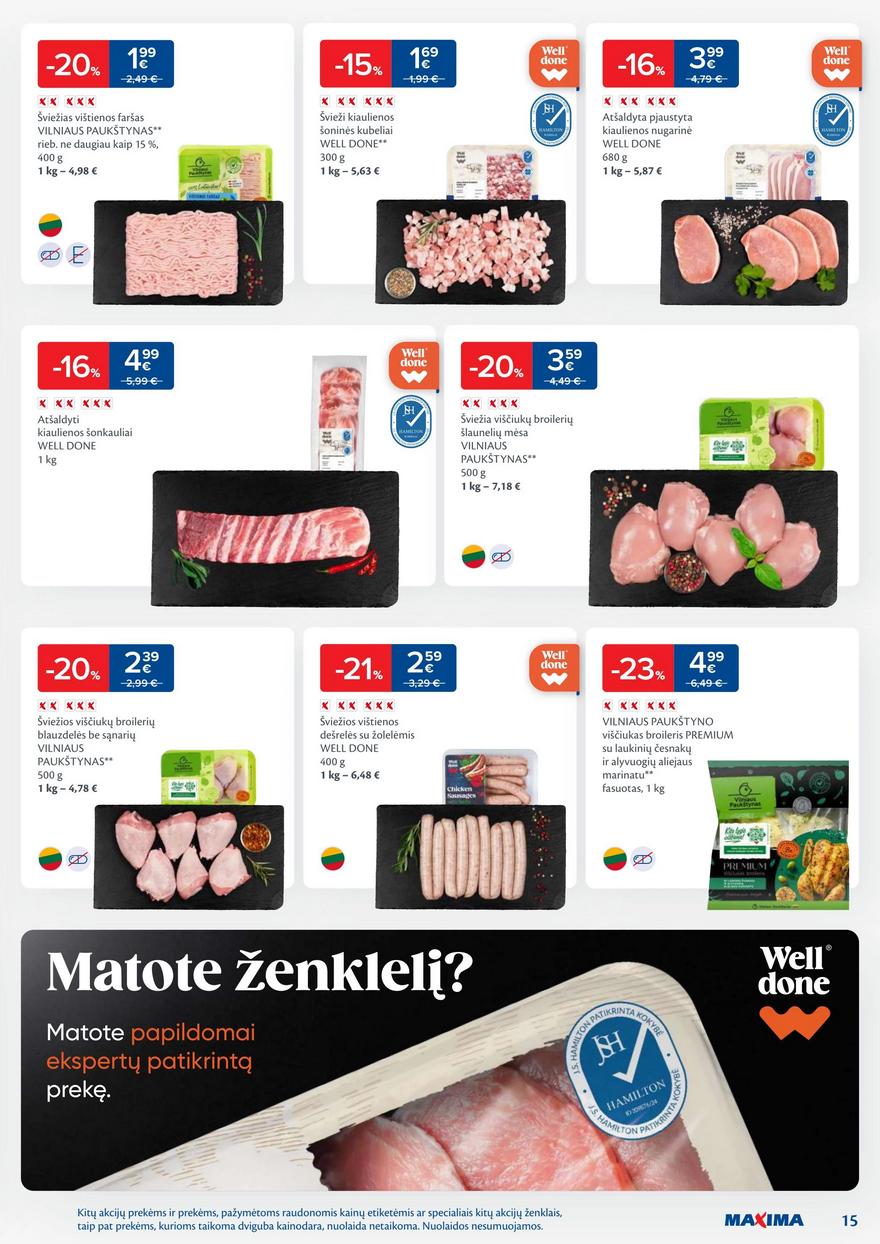 Maxima savaitinis leidinys 38 akcijos nuo
2024-09-17 iki
2024-09-23 | Leidinukas.lt puslapis 15