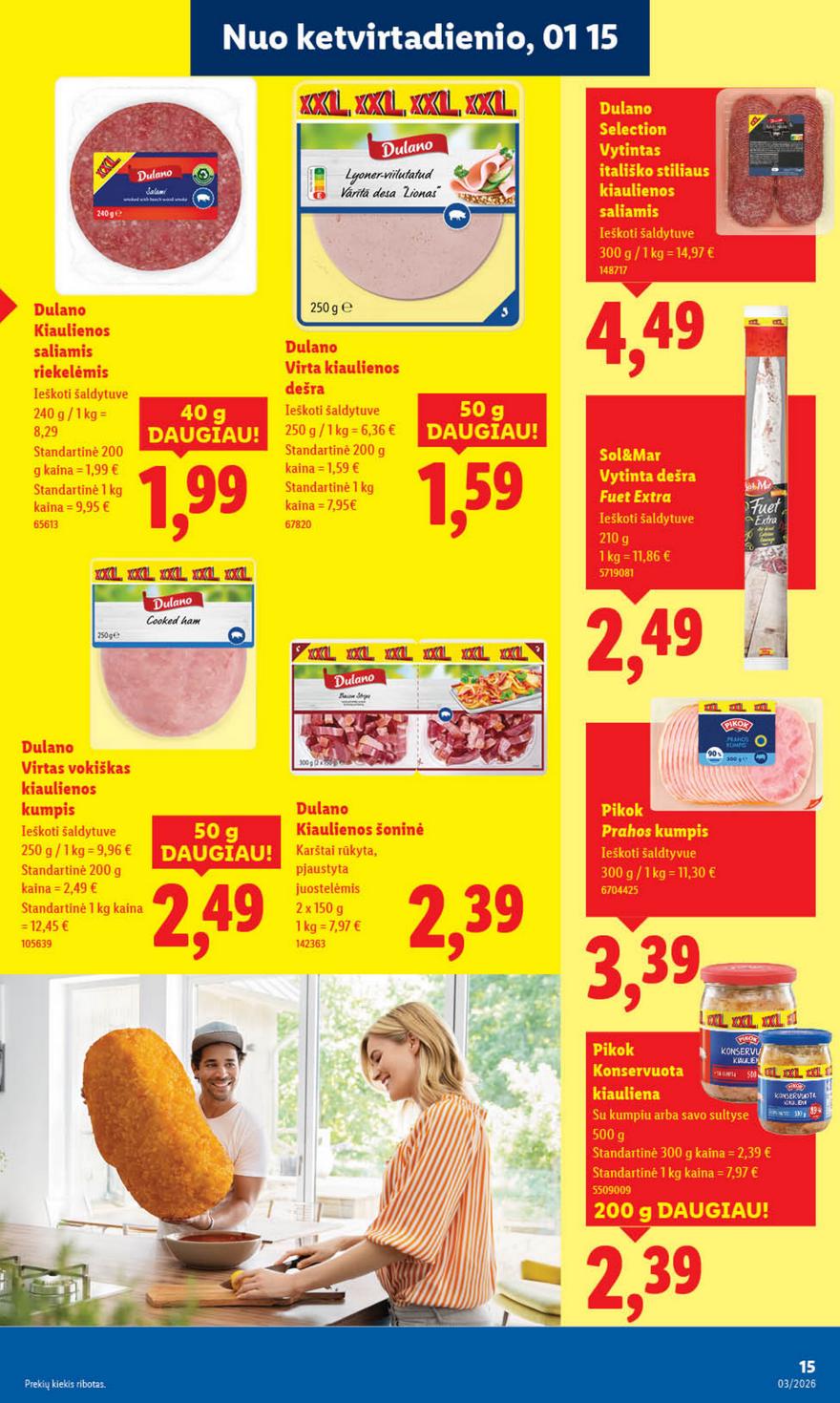 Lidl leidinys akcijos nuo 
  2026-01-12 iki 
  2026-01-18 | Leidinukas.lt puslapis 17