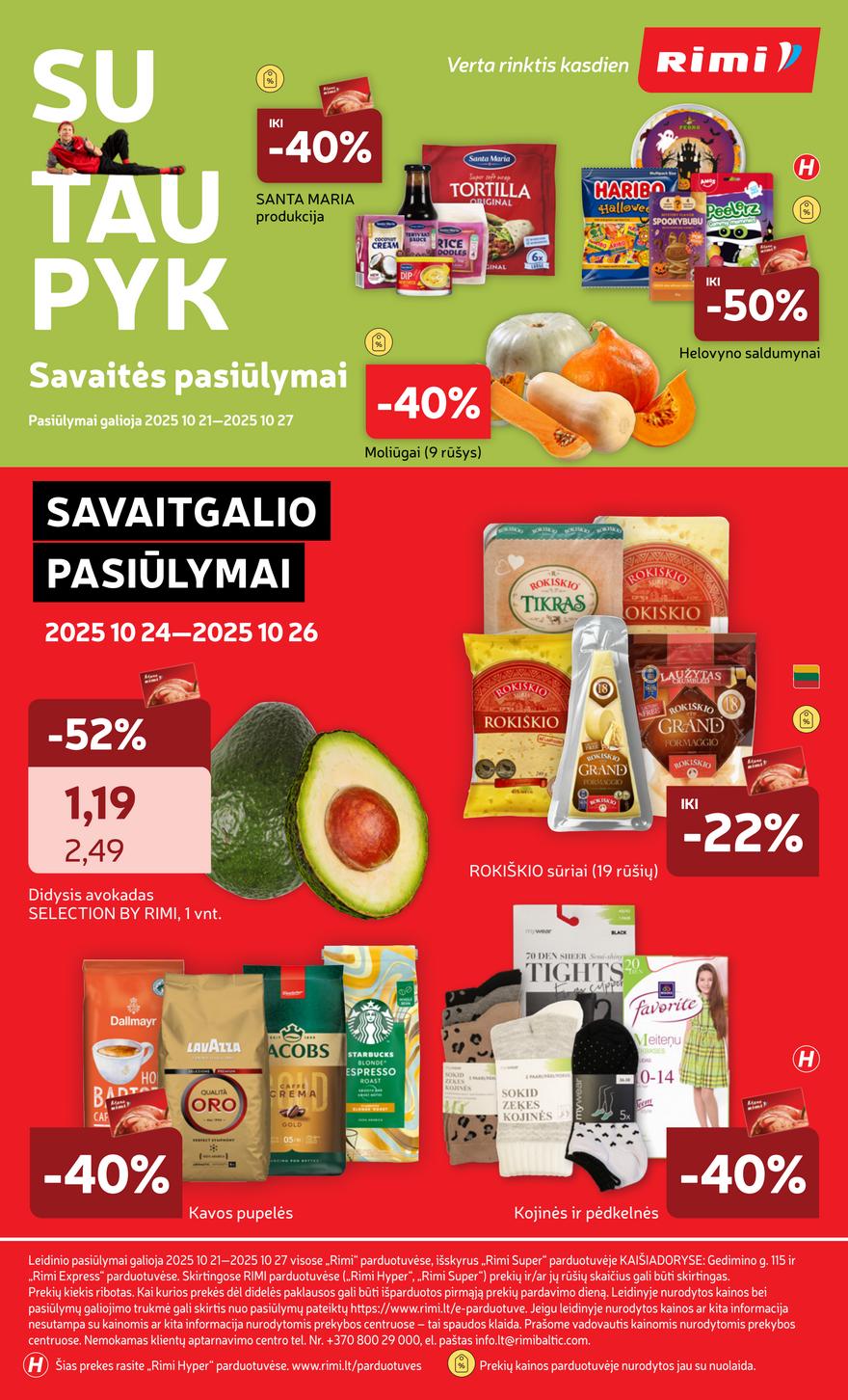 Rimi leidinys akcijos nuo 
  2025-10-21 iki 
  2025-10-27 | Leidinukas.lt puslapis 34