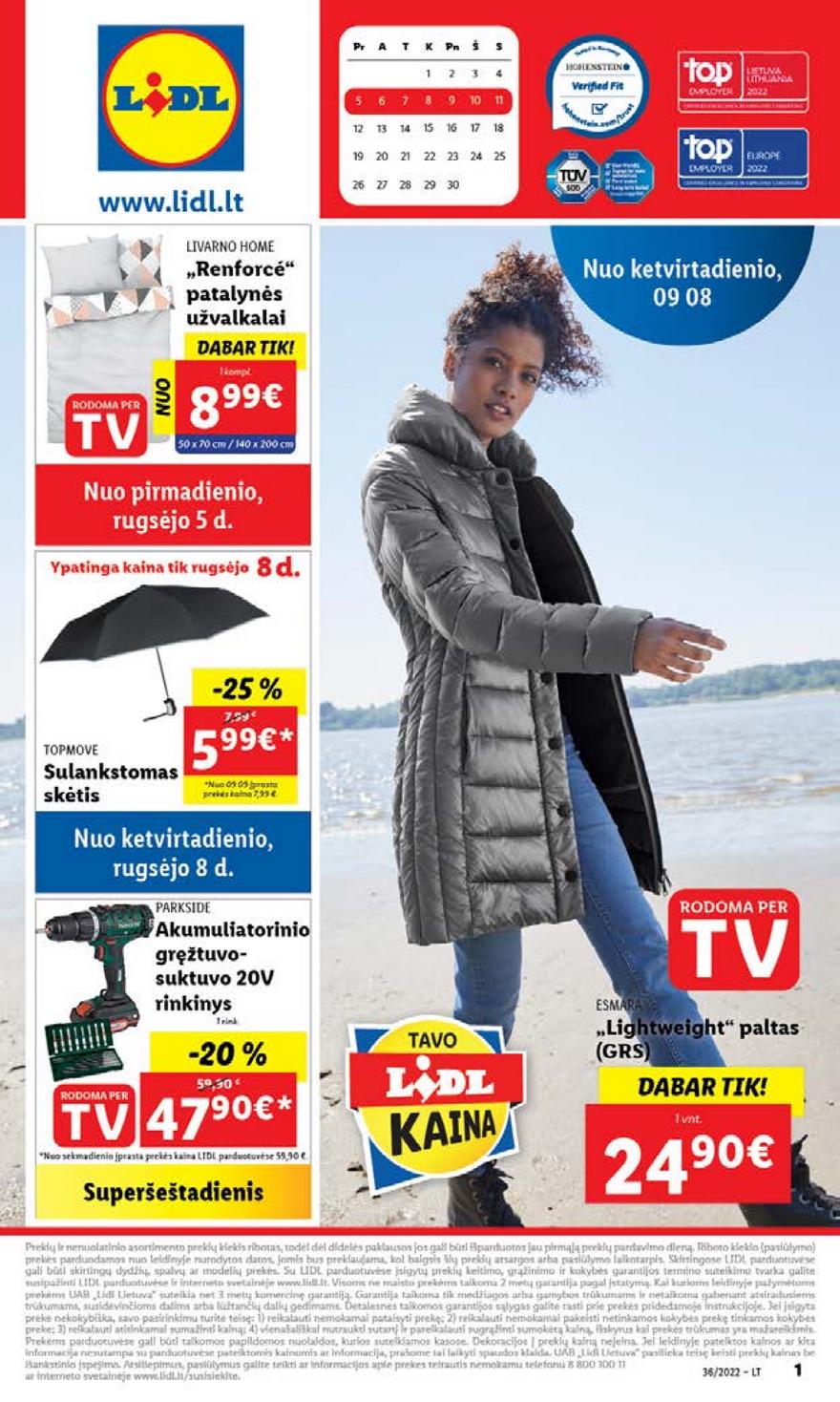Ldil ne maisto leidinys akcijos nuo 
  2022-09-05 iki 
  2022-09-11 | Leidinukas.lt puslapis 1