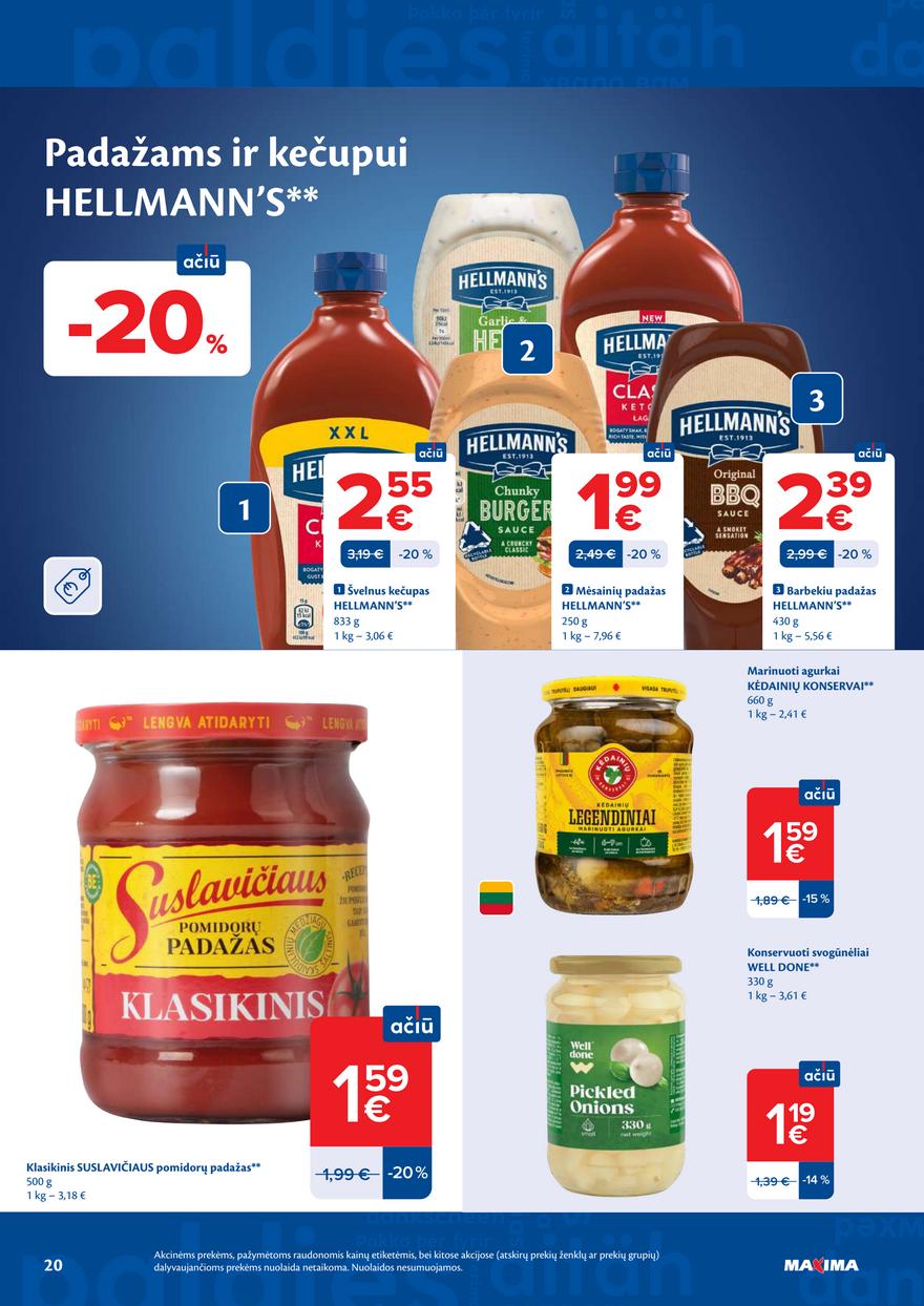 Maxima leidinys akcijos nuo 
  2026-06-30 iki 
  2026-07-06 | Leidinukas.lt puslapis 20