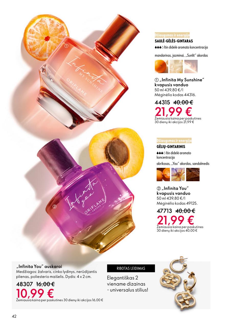 Oriflame katalogas akcijos nuo 
  2026-06-03 iki 
  2026-06-23 | Leidinukas.lt puslapis 42