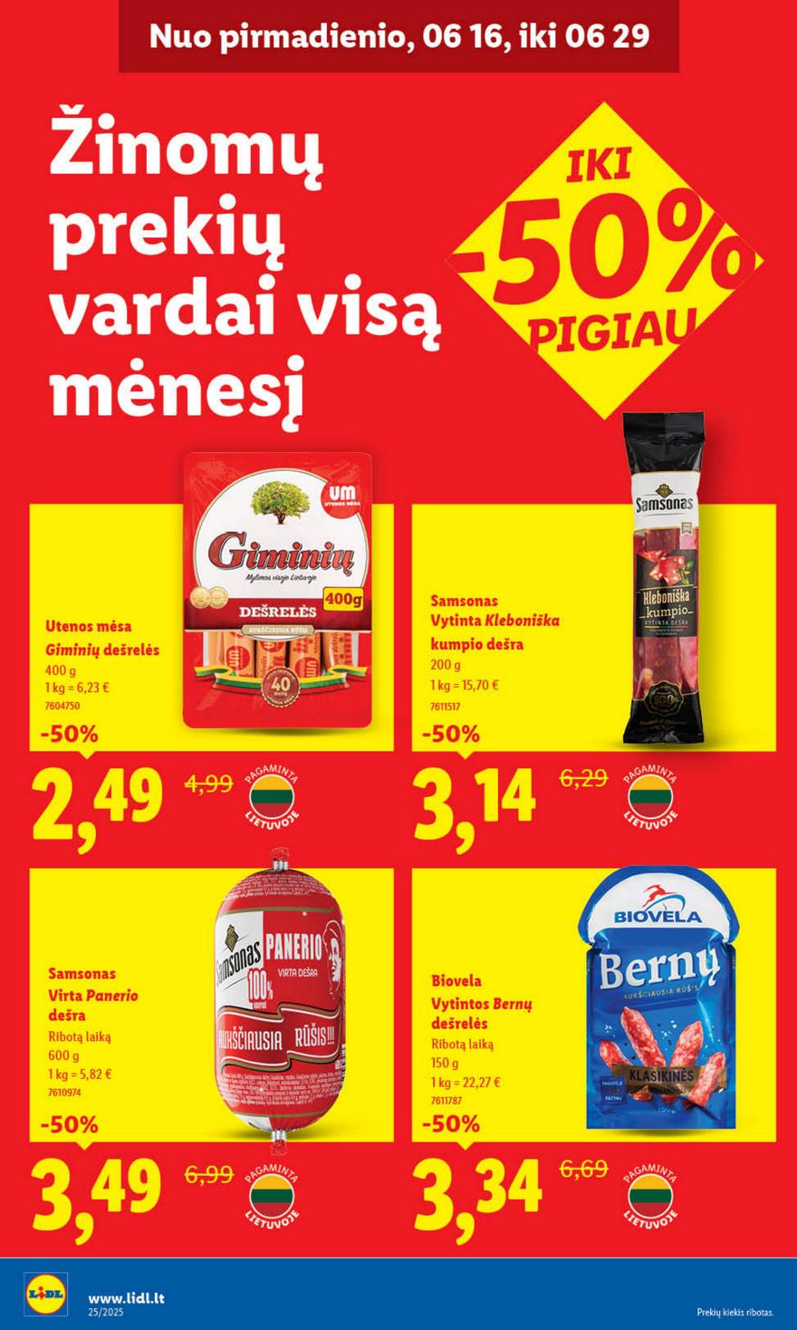 Lidl leidinys naujas akcijos nuo 
  2025-06-16 iki 
  2025-06-22 | Leidinukas.lt puslapis 24