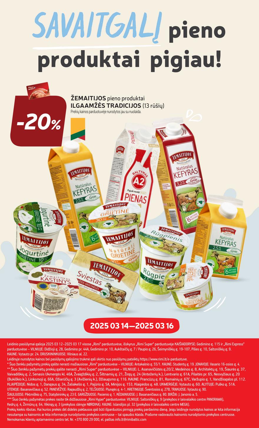 Rimi savaitinis leidinys 11 akcijos nuo 
  2025-03-12 iki 
  2025-03-17 | Leidinukas.lt puslapis 42