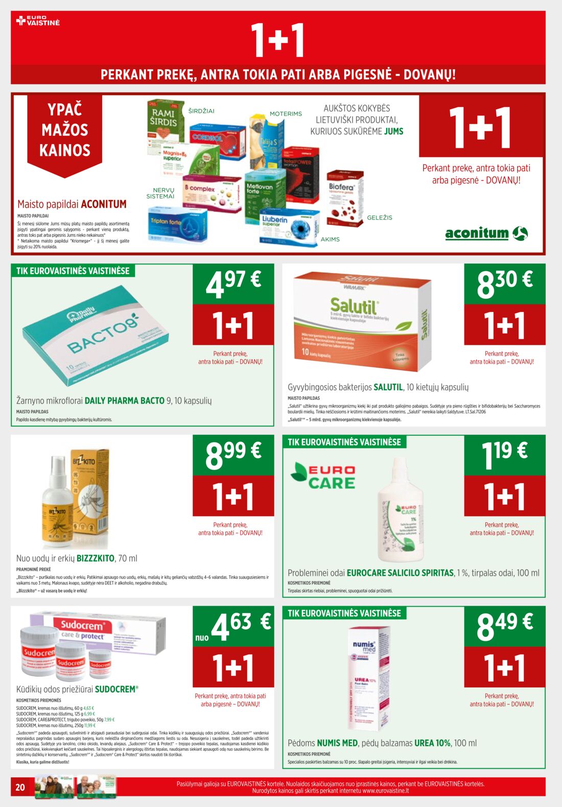 Euro vaistinė leidinys akcijos nuo 
  2019-07-01 iki 
  2019-07-31 | Leidinukas.lt puslapis 20
