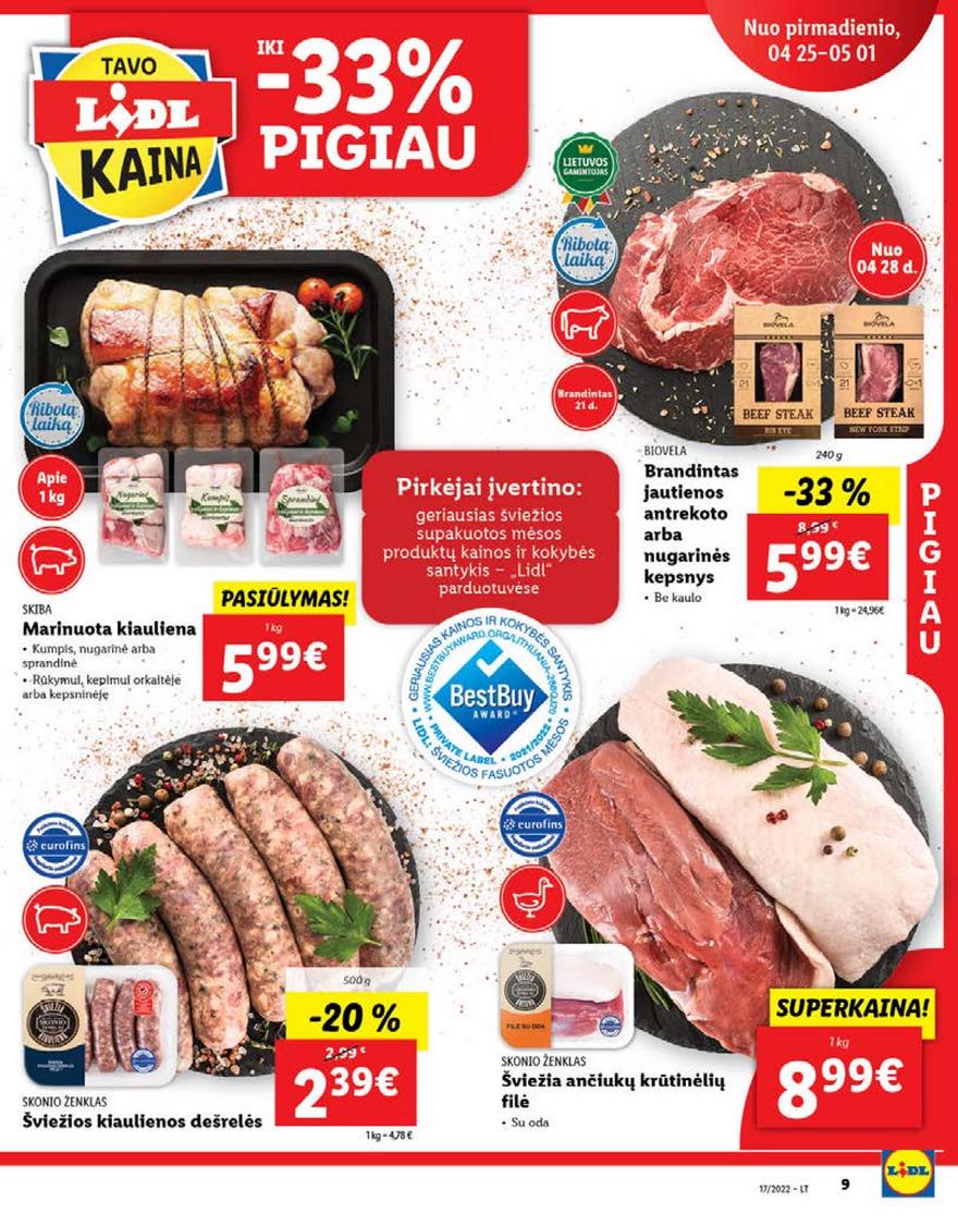 Ldil maisto leidinys akcijos nuo 
  2022-04-25 iki 
  2022-05-01 | Leidinukas.lt puslapis 9