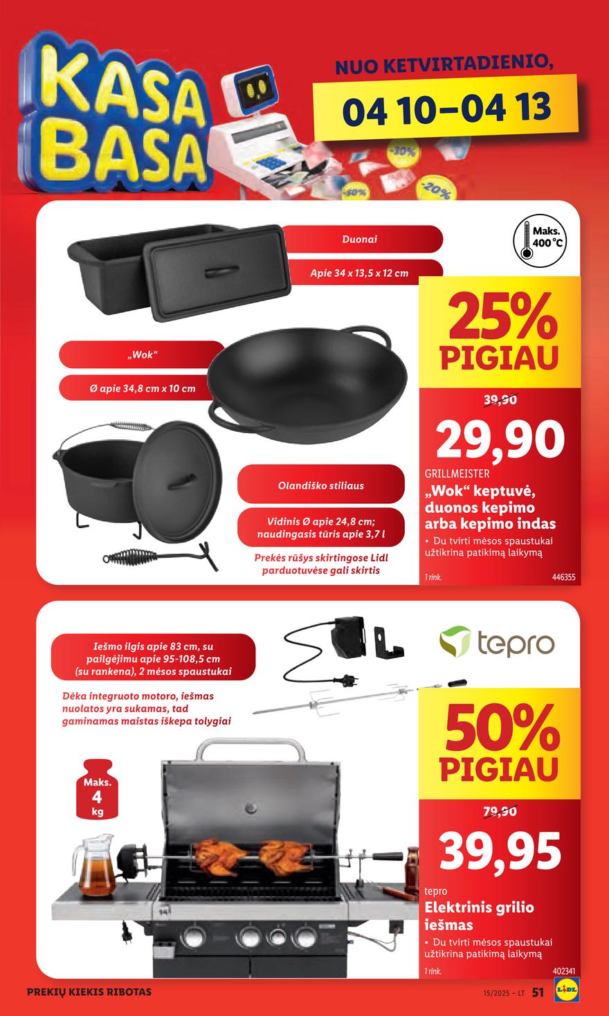 Lidl ne maisto leidinys akcijos nuo 
  2025-04-07 iki 
  2025-04-13 | Leidinukas.lt puslapis 51
