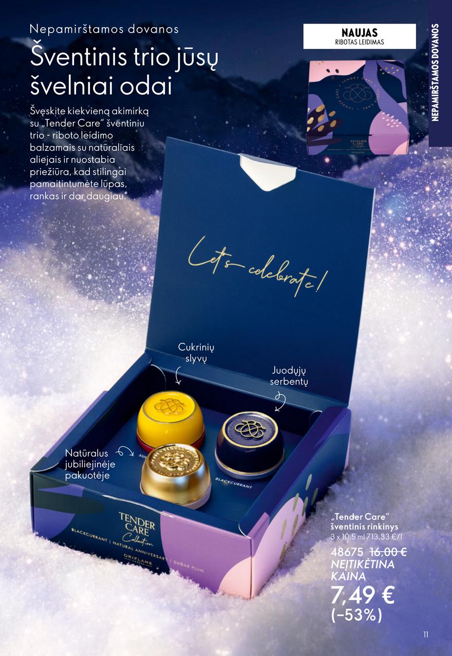 Oriflame katalogas akcijos nuo 
  2025-12-10 iki 
  2025-12-30 | Leidinukas.lt puslapis 11