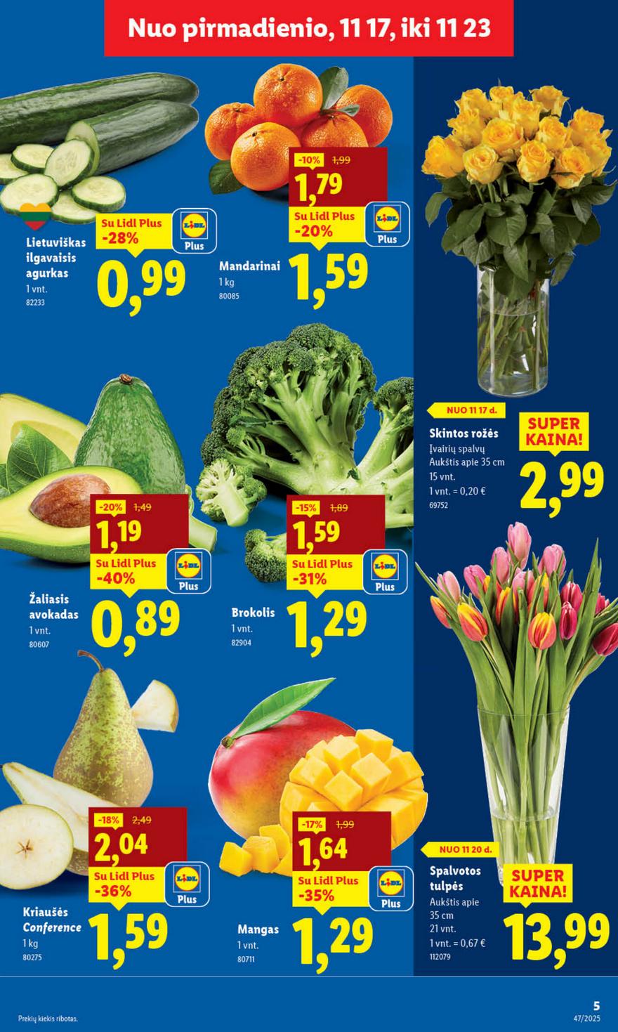 Lidl leidinys akcijos nuo 
  2025-11-17 iki 
  2025-11-23 | Leidinukas.lt puslapis 5