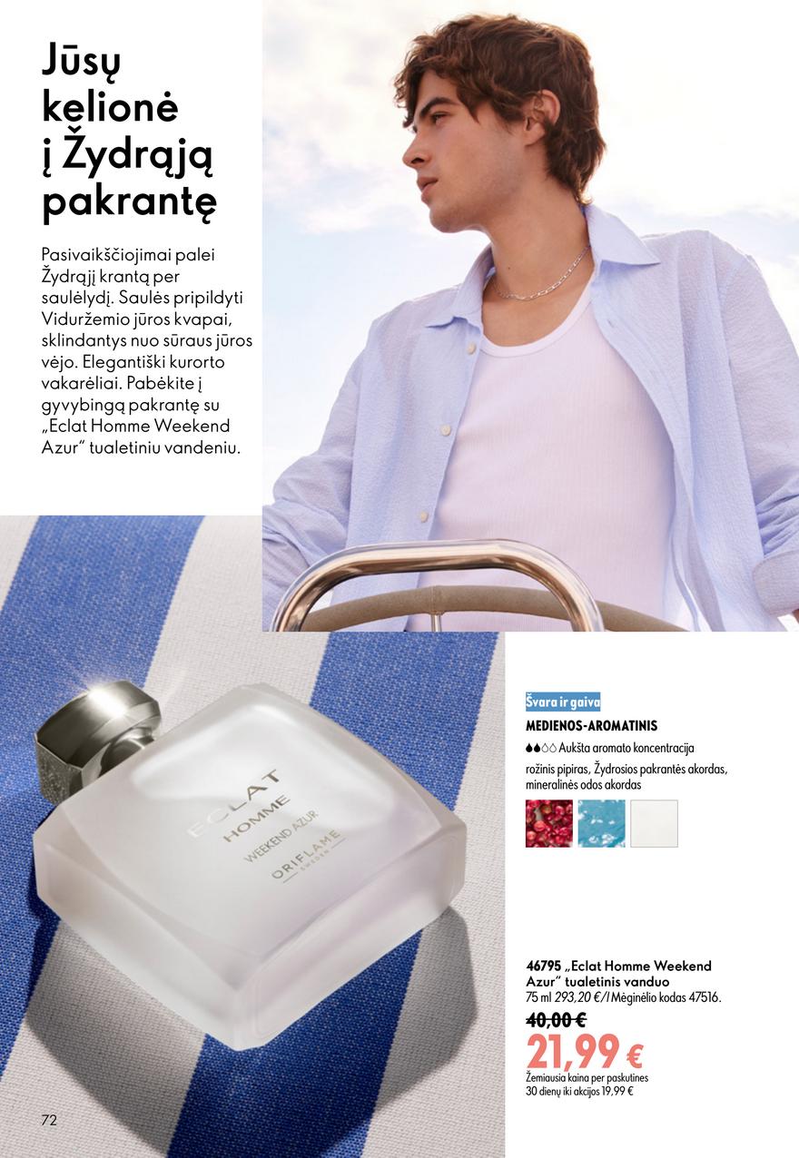 Oriflame katalogas akcijos nuo 
  2026-07-15 iki 
  2026-08-04 | Leidinukas.lt puslapis 72