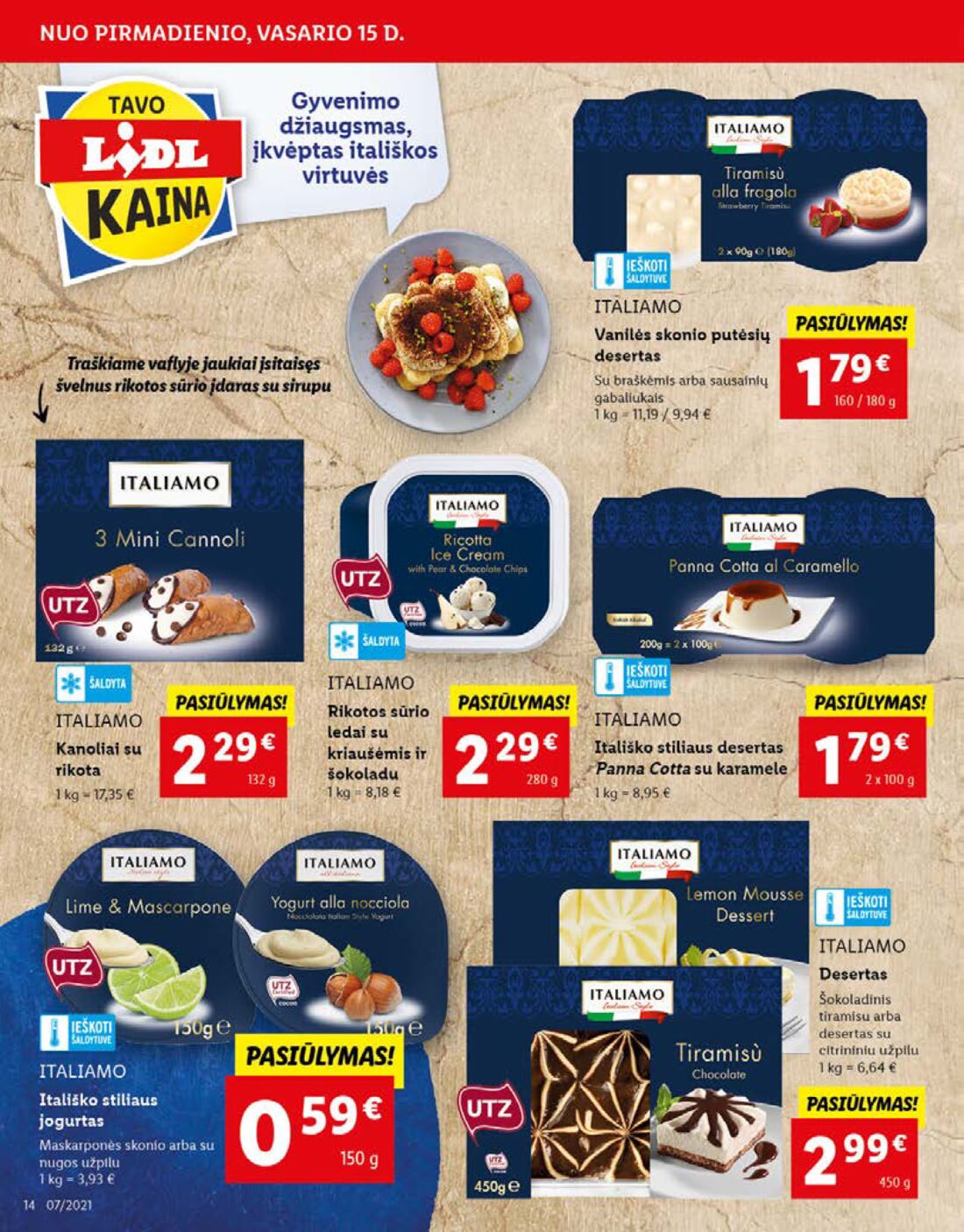 Lidl savaitinis leidinys akcijos nuo 
  2021-02-15 iki 
  2021-02-21 | Leidinukas.lt puslapis 14