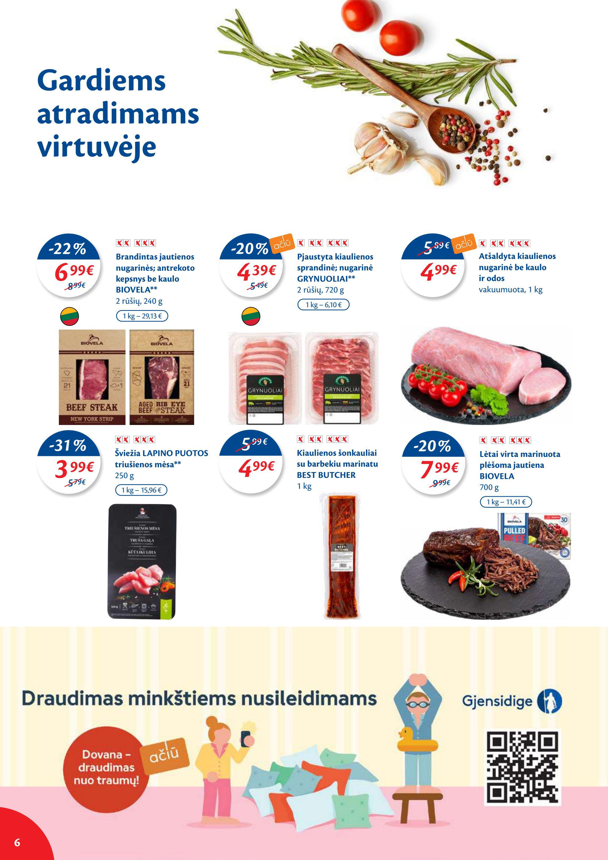Maxima kaininis leidinys akcijos nuo 
  2022-03-22 iki 
  2022-03-28 | Leidinukas.lt puslapis 6