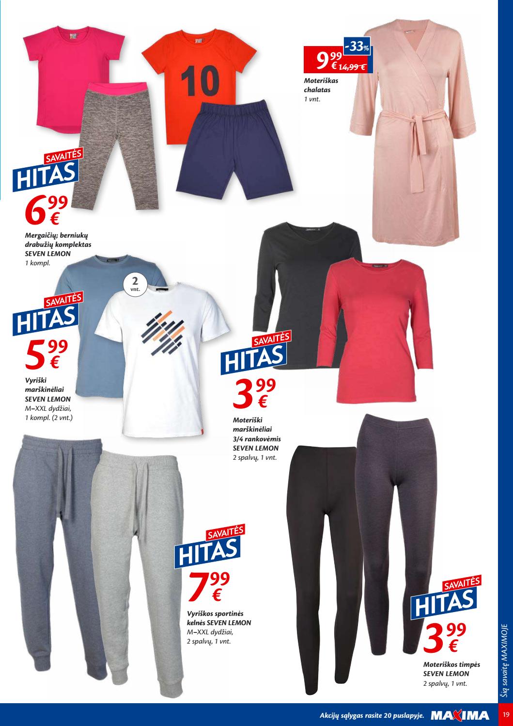 Maxima kaininis leidinys akcijos nuo 
  2019-07-30 iki 
  2019-08-05 | Leidinukas.lt puslapis 19