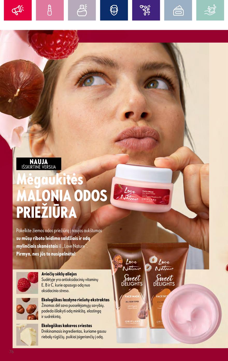 Oriflame katalogas akcijos nuo 
  2023-10-25 iki 
  2023-11-07 | Leidinukas.lt puslapis 76