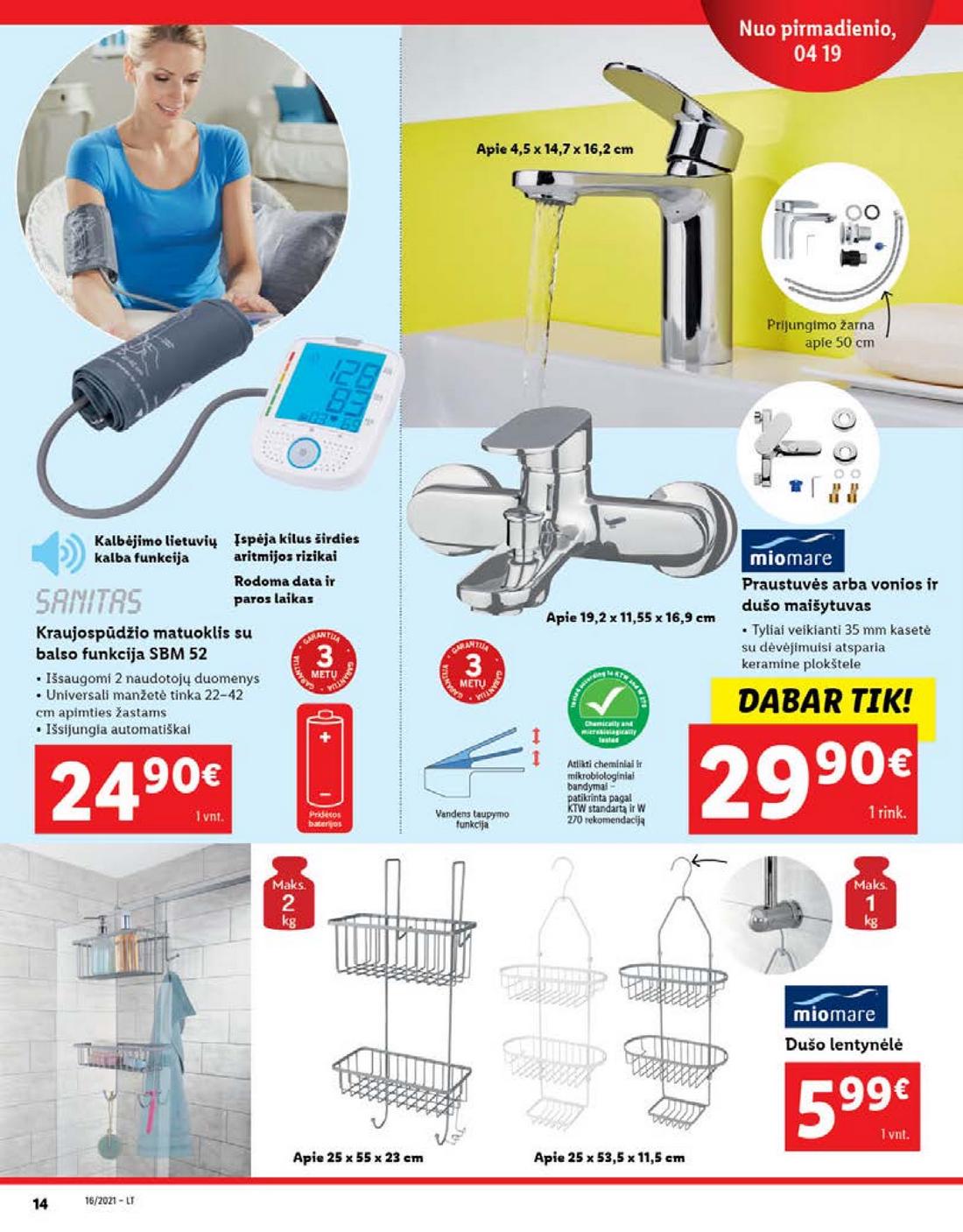 Ldil ne maisto leidinys akcijos nuo 
  2021-04-19 iki 
  2021-04-25 | Leidinukas.lt puslapis 14