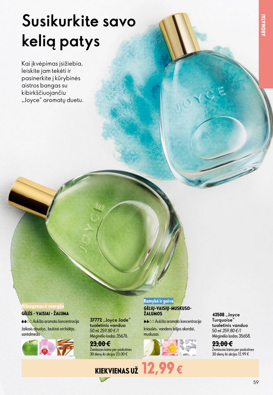 Oriflame katalogas akcijos nuo 
  2026-07-15 iki 
  2026-08-04 | Leidinukas.lt puslapis 59