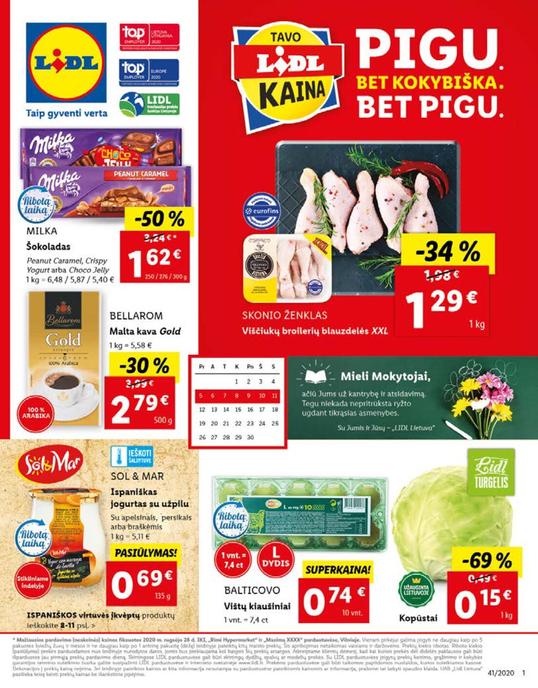 Lidl savaitinis leidinys akcijos nuo 
  2020-10-05 iki 
  2020-10-11 | Leidinukas.lt puslapis 1