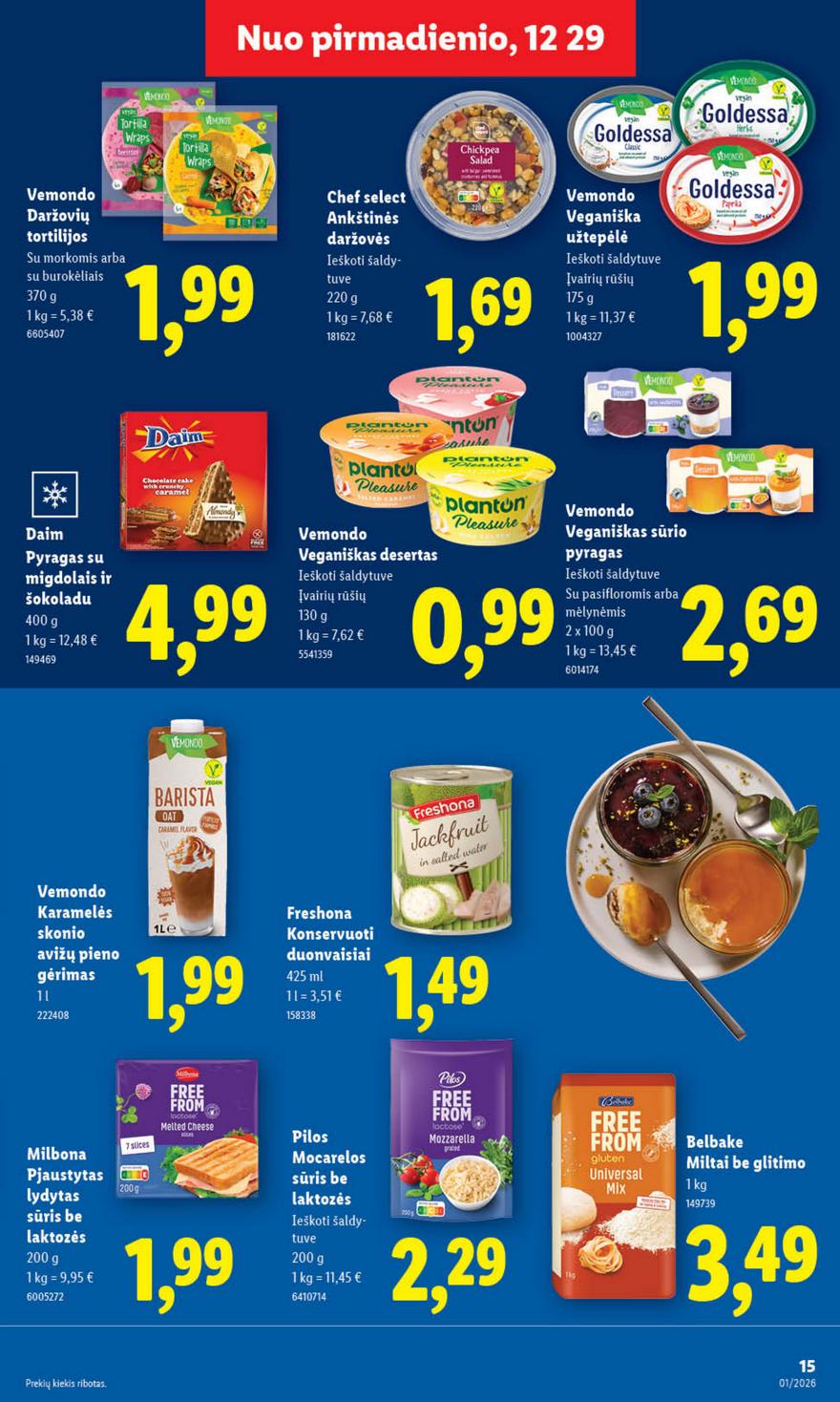 Lidl leidinys akcijos nuo 
  2025-12-29 iki 
  2026-01-04 | Leidinukas.lt puslapis 15