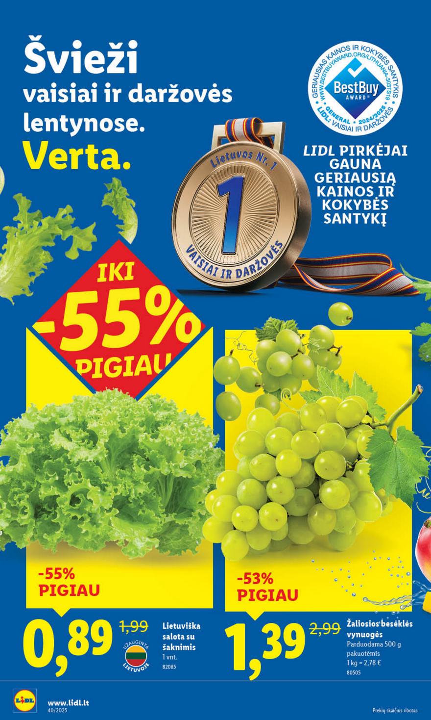 Lidl leidinys akcijos nuo 
  2025-09-29 iki 
  2025-10-05 | Leidinukas.lt puslapis 2