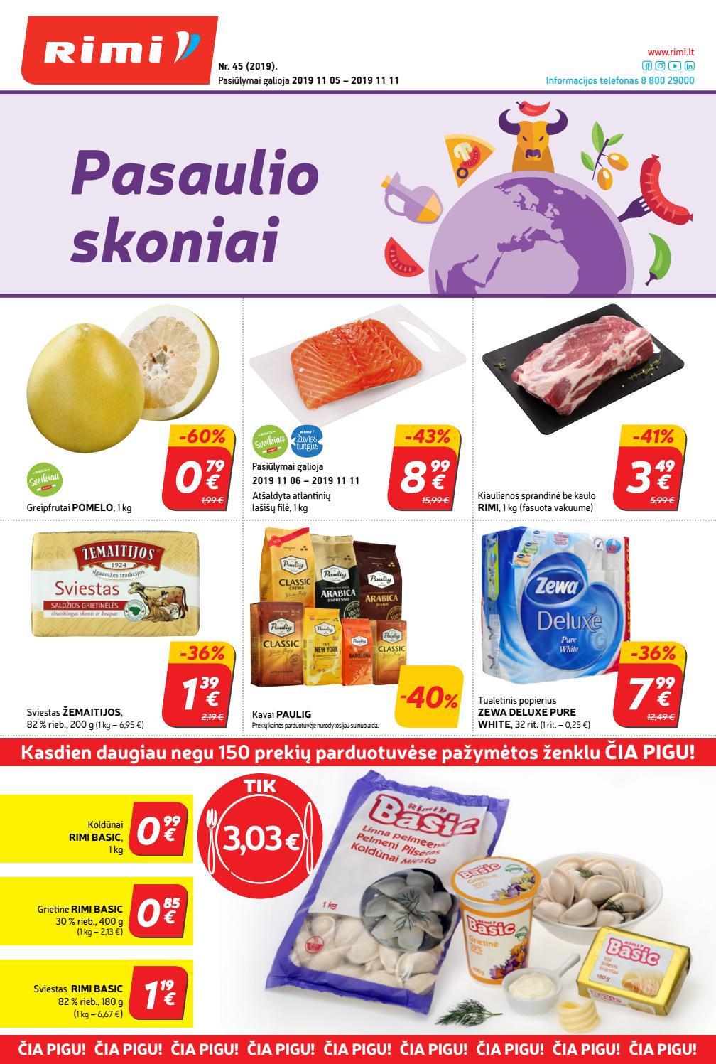Rimi savaitinis leidinys akcijos nuo 
  2019-11-05 iki 
  2019-11-11 | Leidinukas.lt puslapis 1