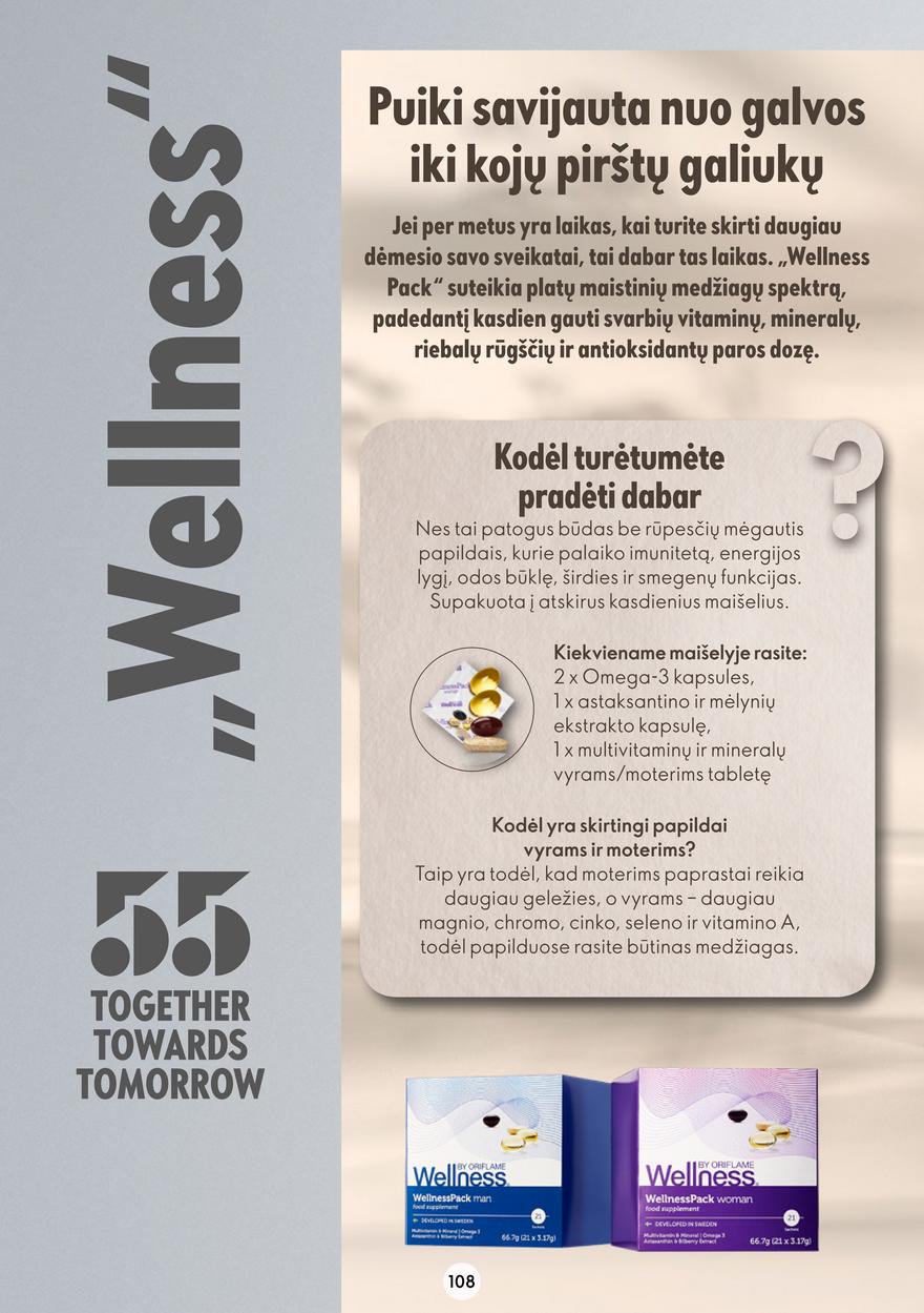 Oriflame katalogas akcijos nuo 
  2022-09-14 iki 
  2022-10-04 | Leidinukas.lt puslapis 108