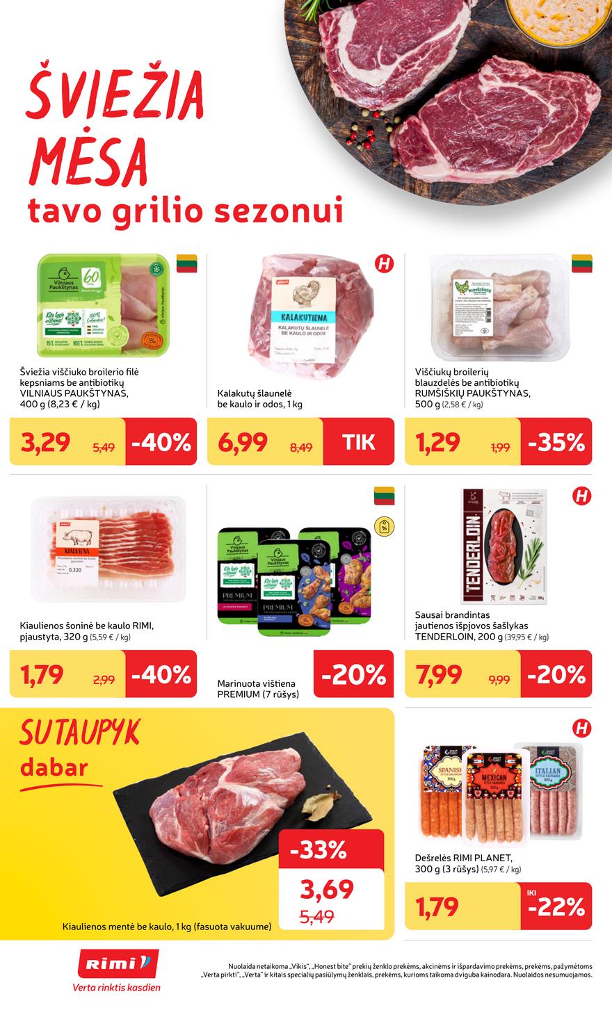 Rimi savaitinis leidinys 26 akcijos nuo 
  2025-06-24 iki 
  2025-06-30 | Leidinukas.lt puslapis 6