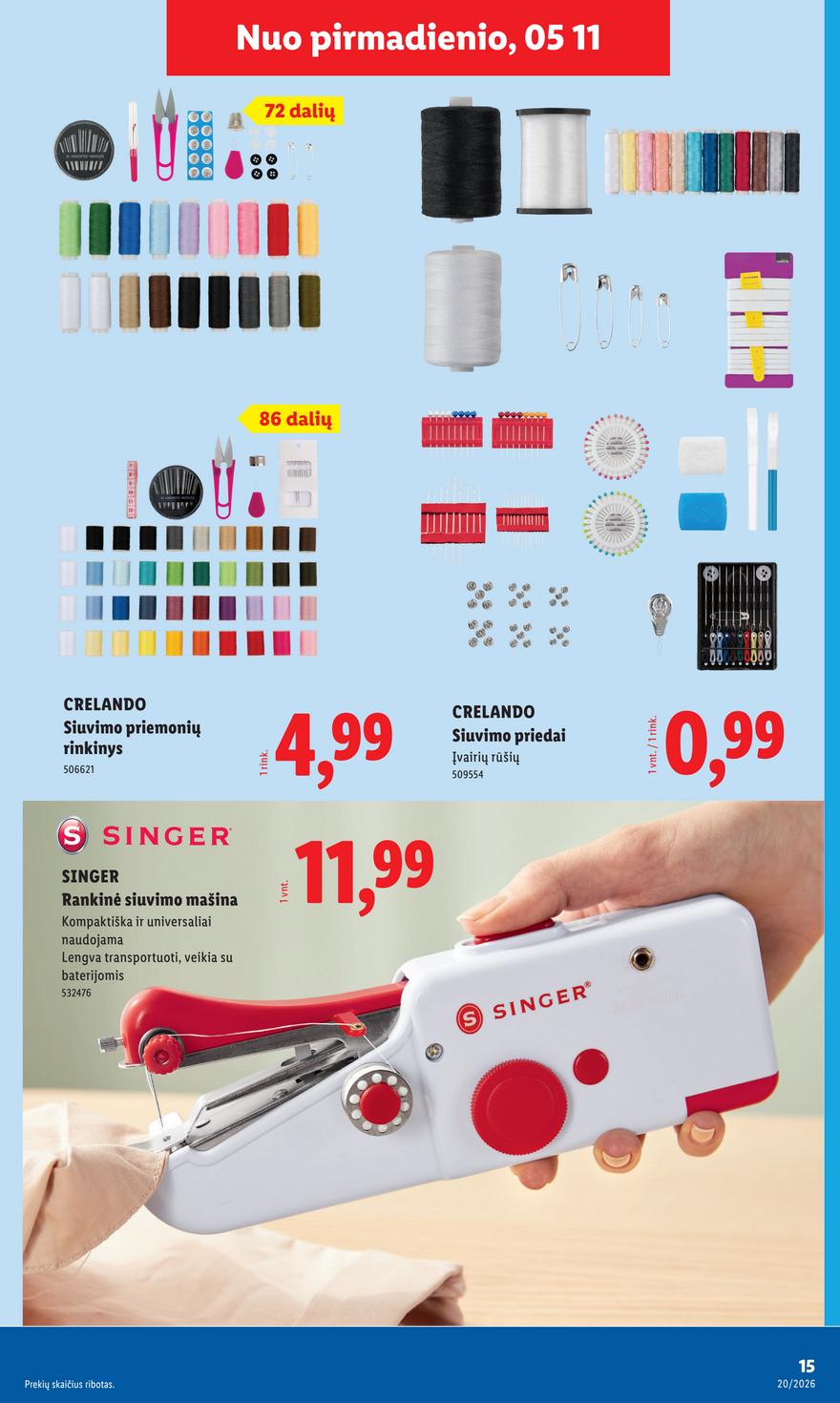 Lidl leidinys akcijos nuo 
  2026-05-11 iki 
  2026-05-17 | Leidinukas.lt puslapis 15