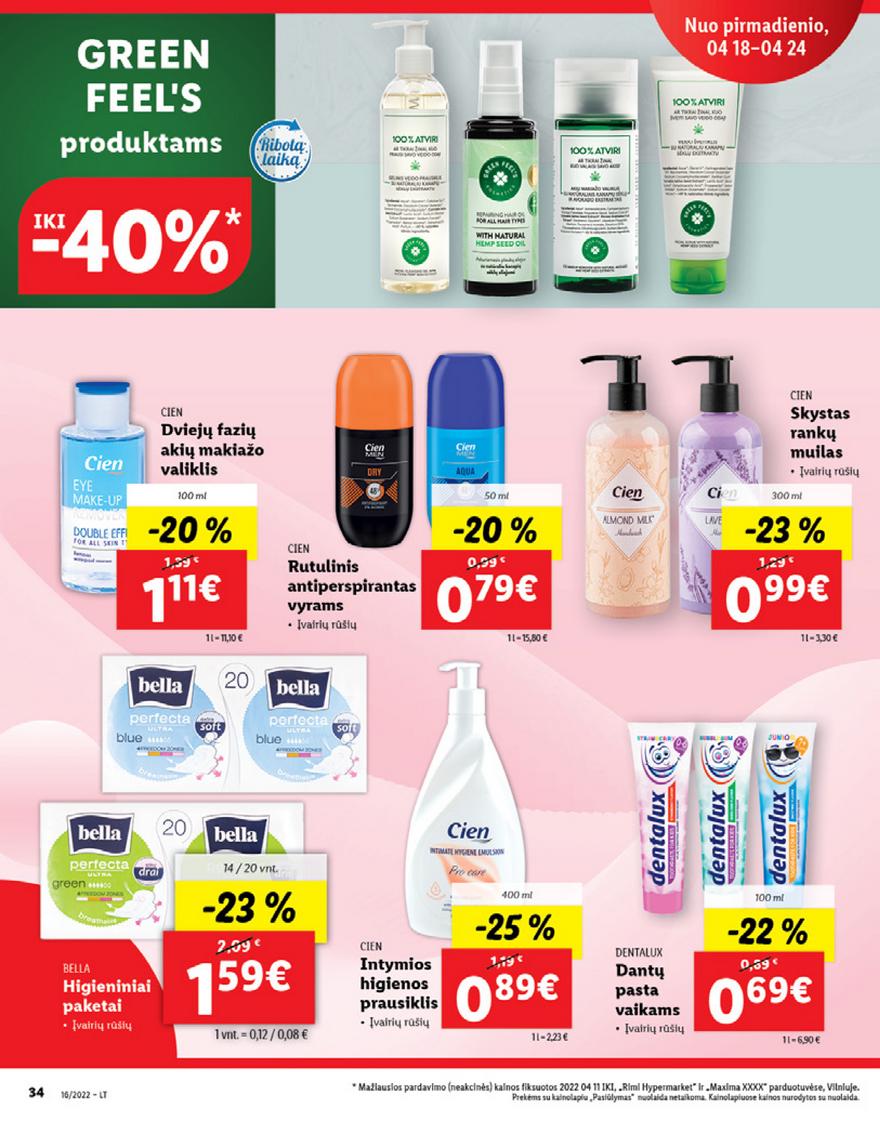 Lidl maisto prekių pasiūlymai akcijos nuo 
  2022-04-18 iki 
  2022-04-24 | Leidinukas.lt puslapis 34