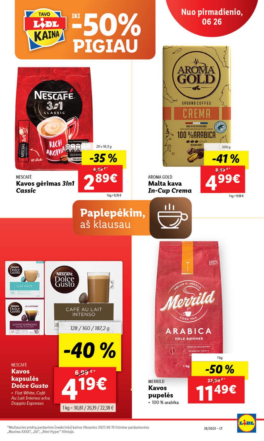 Lidl maisto prekių pasiūlymai akcijos nuo 
  2023-06-26 iki 
  2023-07-02 | Leidinukas.lt puslapis 47