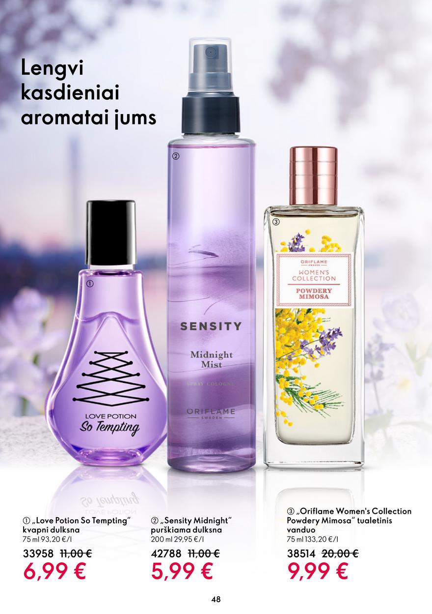 Oriflame katalogas akcijos nuo 
  2022-09-14 iki 
  2022-10-04 | Leidinukas.lt puslapis 48