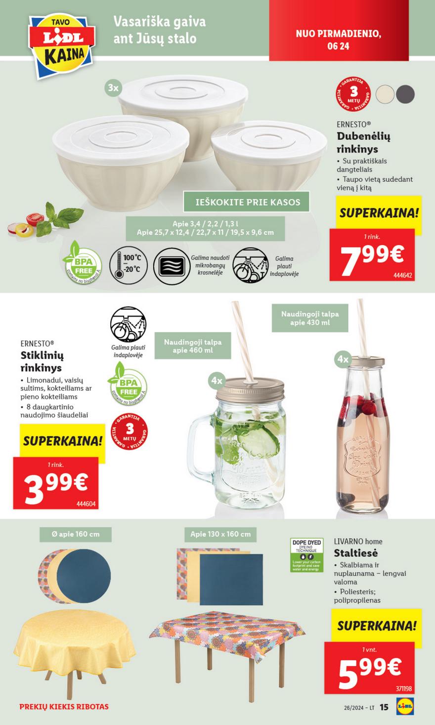 Lidl leidinys akcijos nuo 
  2024-06-24 iki 
  2024-06-30 | Leidinukas.lt puslapis 15