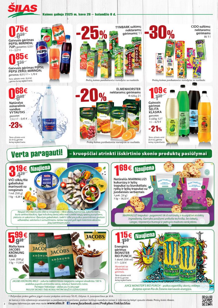 Šilas leidinys  akcijos nuo 
  2025-03-26 iki 
  2025-04-08 | Leidinukas.lt puslapis 8
