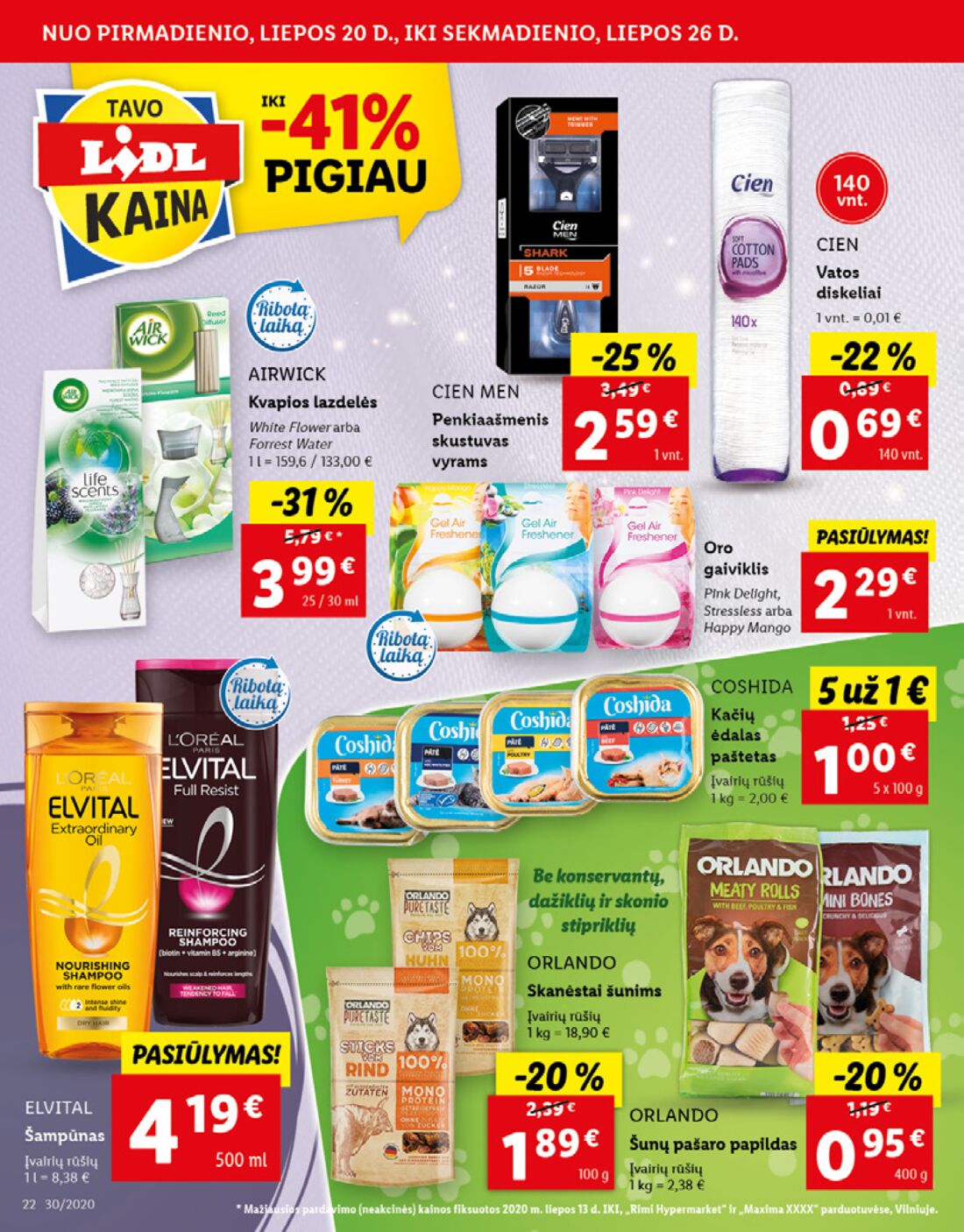 Lidl savaitinis leidinys akcijos nuo 
  2020-07-20 iki 
  2020-07-26 | Leidinukas.lt puslapis 22
