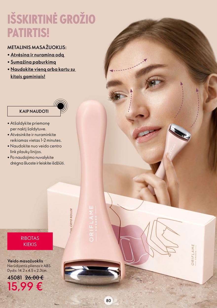 Oriflame katalogas akcijos nuo 
  2023-03-15 iki 
  2023-04-04 | Leidinukas.lt puslapis 80