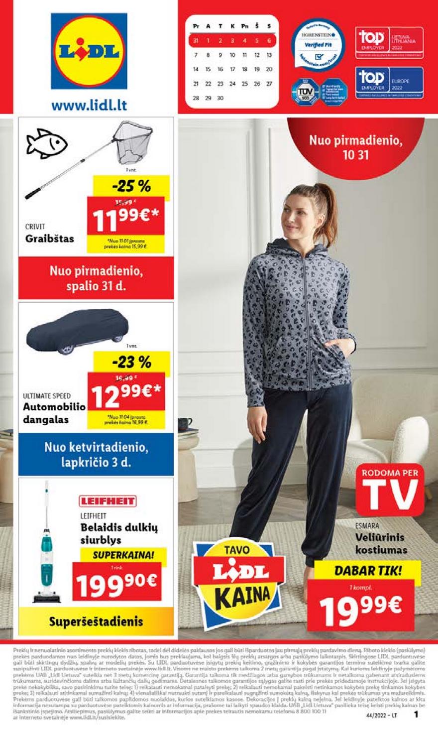 Ldil ne maisto leidinys akcijos nuo 
  2022-10-31 iki 
  2022-11-06 | Leidinukas.lt puslapis 1