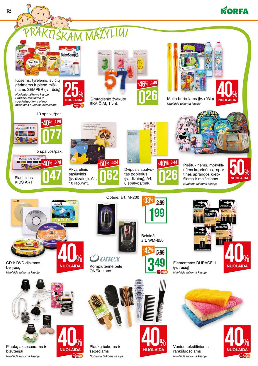 Norfos kaininis leidinys akcijos nuo 
  2021-05-06 iki 
  2021-05-19 | Leidinukas.lt puslapis 18