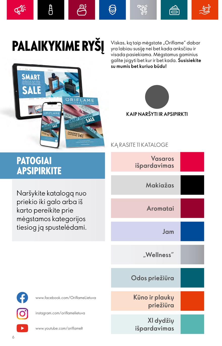 Oriflame leidinys akcijos nuo 
  2023-07-19 iki 
  2023-08-01 | Leidinukas.lt puslapis 6