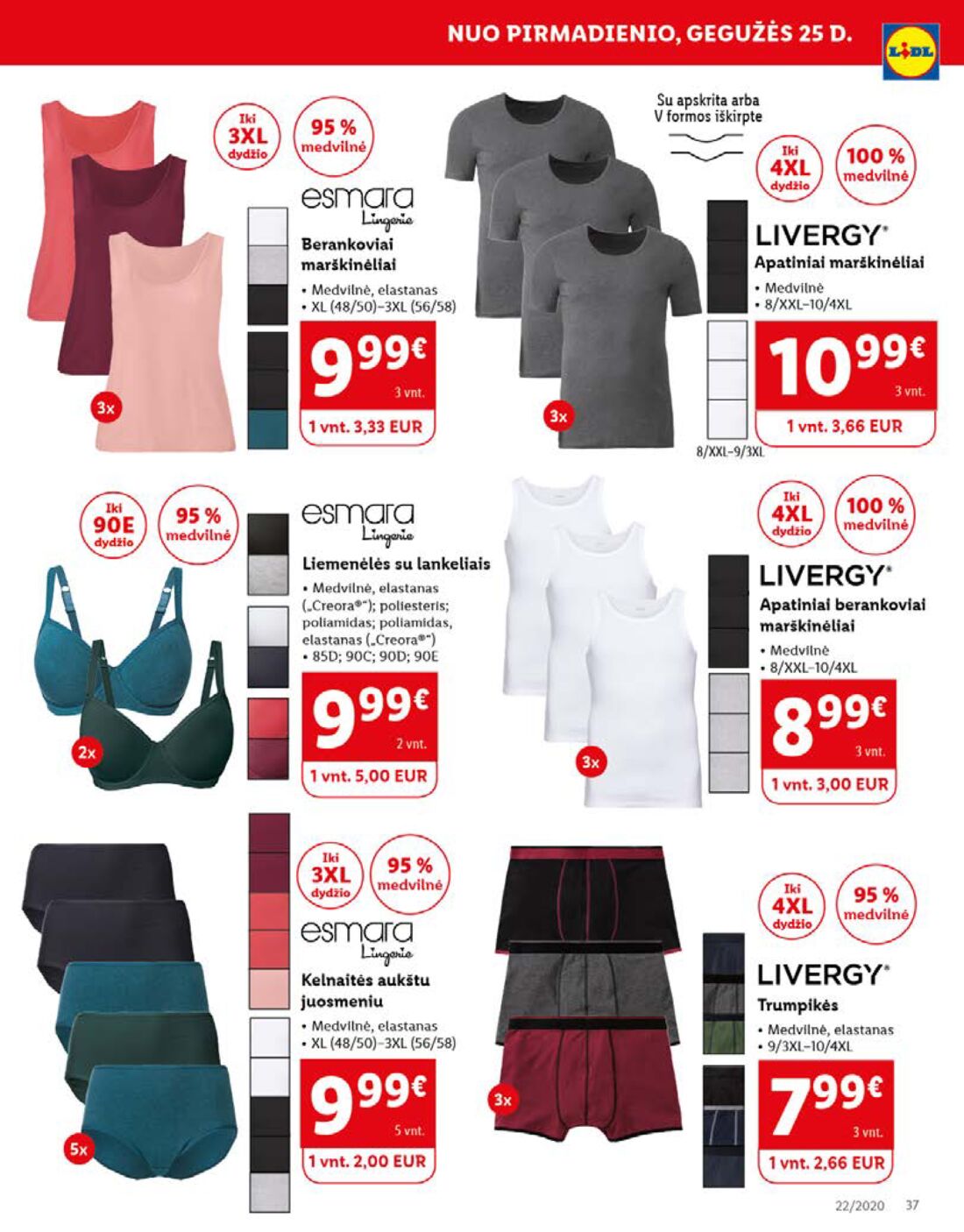 Lidl savaitinis leidinys akcijos nuo 
  2020-05-25 iki 
  2020-05-31 | Leidinukas.lt puslapis 37