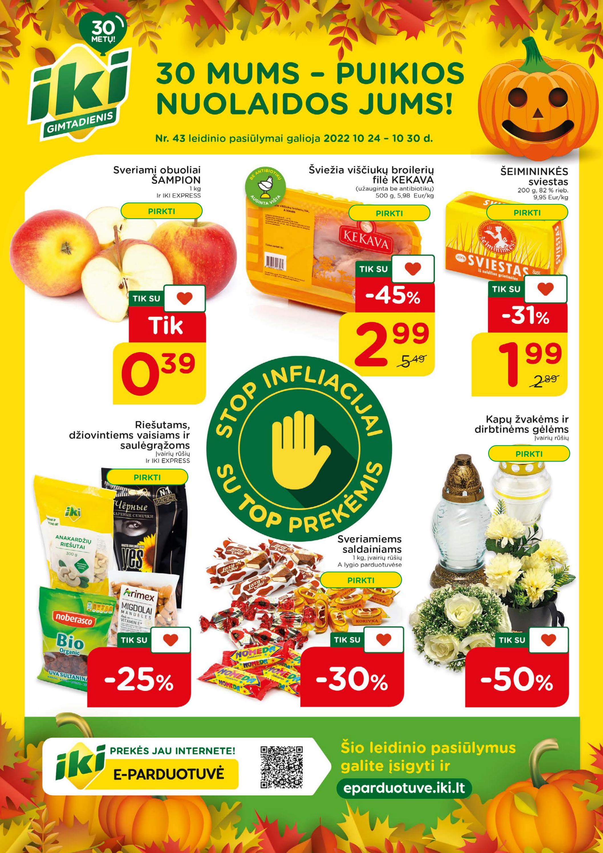 Iki savaitės leidinys akcijos nuo 
  2022-10-24 iki 
  2022-10-30 | Leidinukas.lt puslapis 1