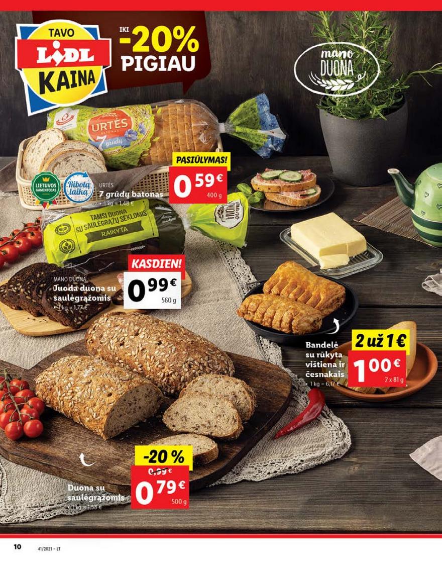 Lidl maisto prekių pasiūlymai akcijos nuo 
  2021-10-11 iki 
  2021-10-17 | Leidinukas.lt puslapis 10