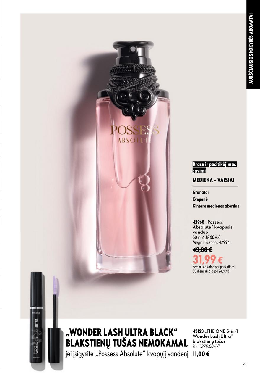 Oriflame katalogas akcijos nuo 
  2026-07-15 iki 
  2026-08-04 | Leidinukas.lt puslapis 71