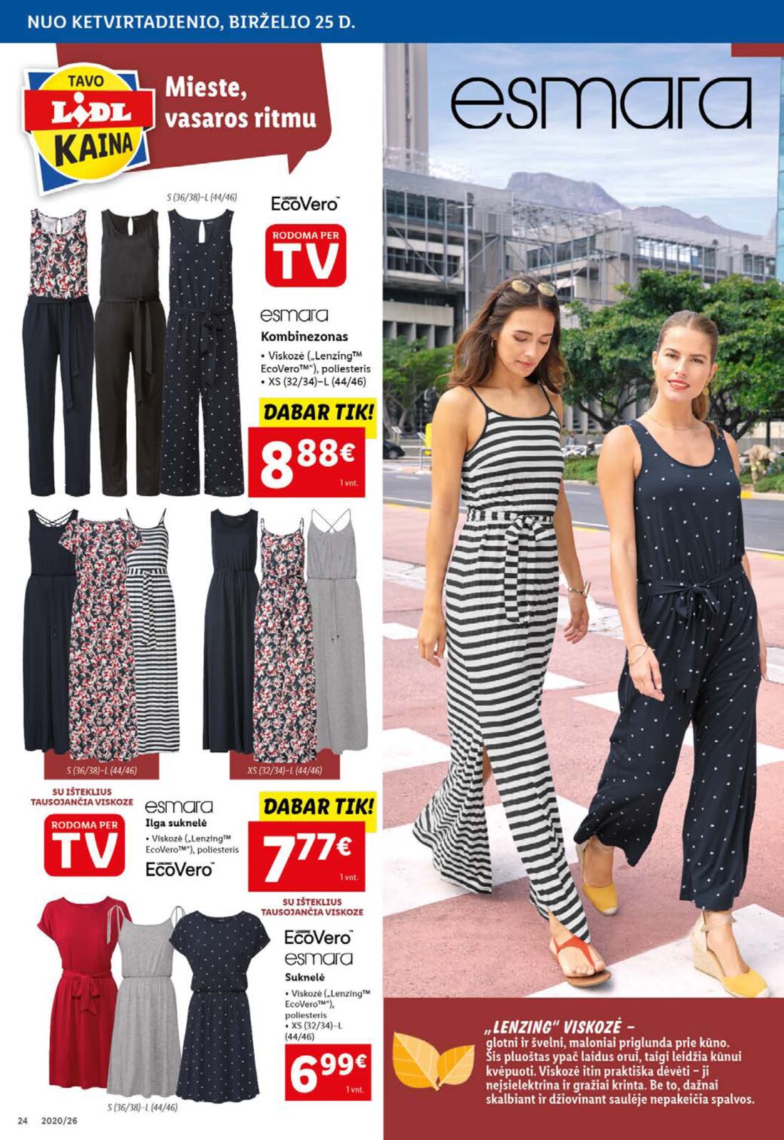 Lidl savaitinis leidinys akcijos nuo 
  2020-06-22 iki 
  2020-06-28 | Leidinukas.lt puslapis 24