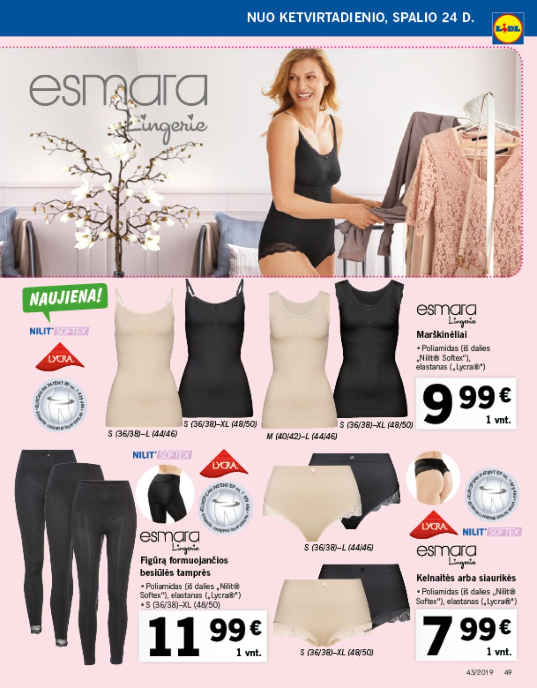 Lidl savaitinis leidinys akcijos nuo 
  2019-10-21 iki 
  2019-10-27 | Leidinukas.lt puslapis 49