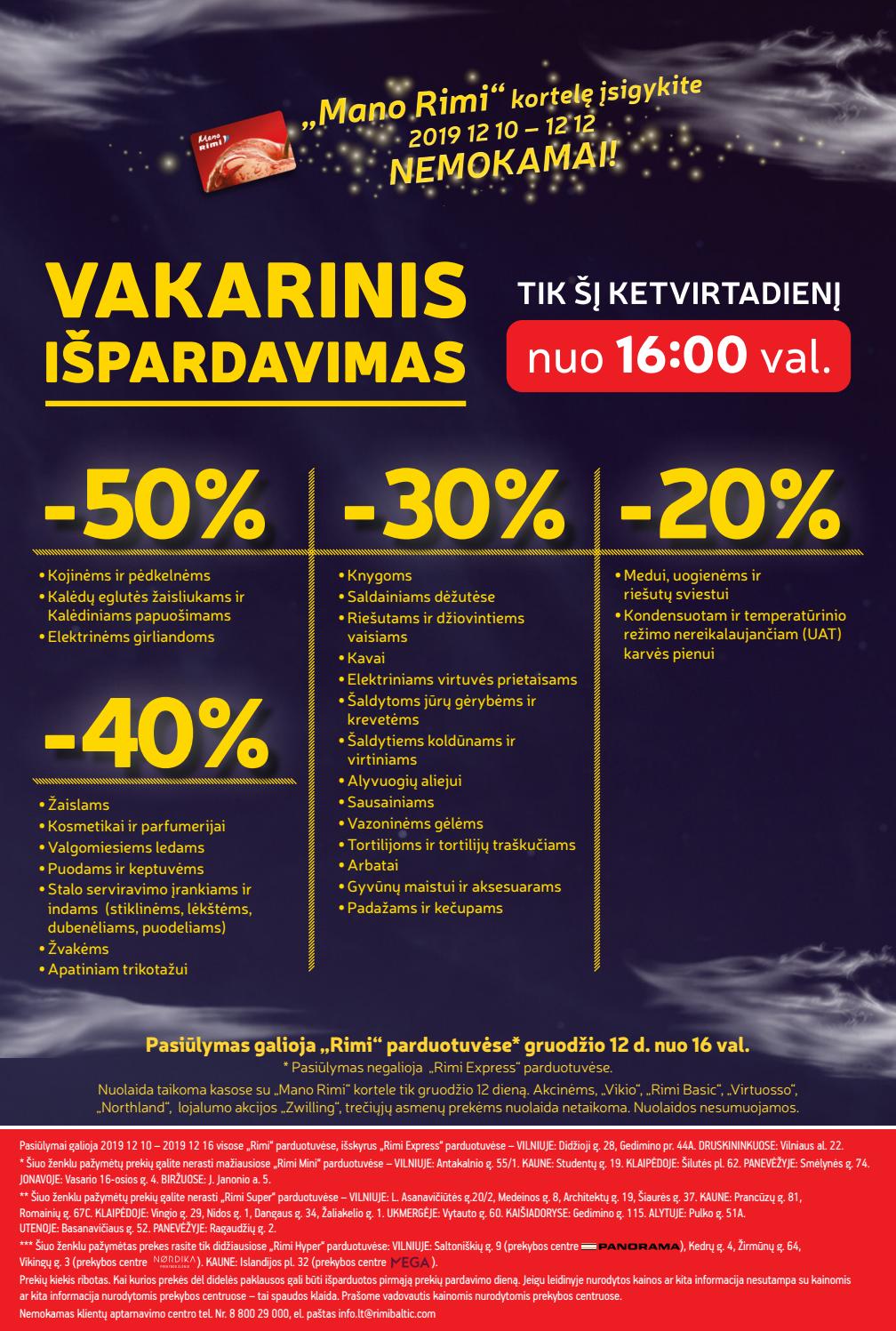 Rimi savaitinis leidinys akcijos nuo 
  2019-12-10 iki 
  2019-12-16 | Leidinukas.lt puslapis 24
